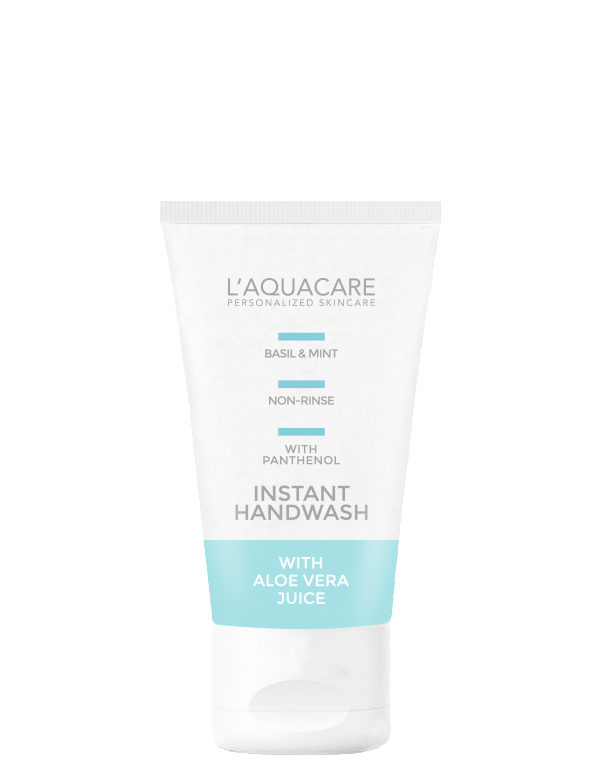 Laquacare Instant Handwash- Basil Mint with Aloe Juice 35ml H760